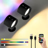 3-CCT RGB Schwarz 2Stck