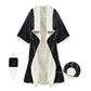 Dark gray wearable electric blanket with lamb fleece lining and controller, UKCA UK 130x150 cm option
