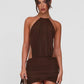 Strap dress | styled with daily outfit