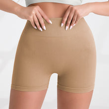Womens Seamless Ribbed High Waisted Athletic Shorts