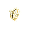 10 gold beads on both ends
