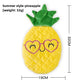 Plush squeaky dog toy in a textured corn velvet body, one design from the assorted shape range