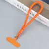 Universal Adjustable Mobile Phone Wrist Lanyard – Anti-Drop Self-Locking Polyester Strap - Orange
