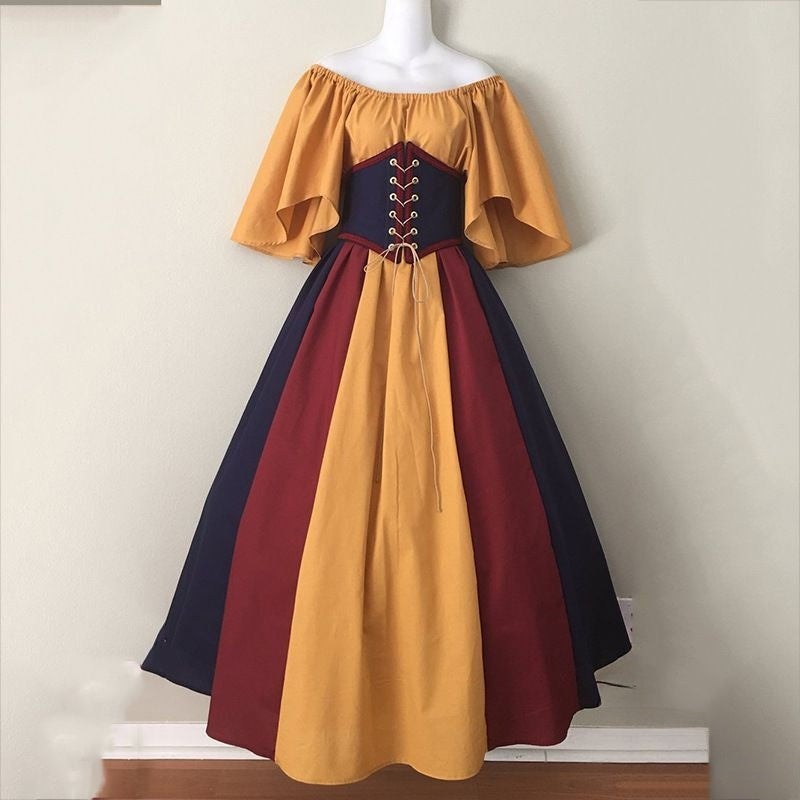 Medieval Color Block Flutter | angled product hero shot
