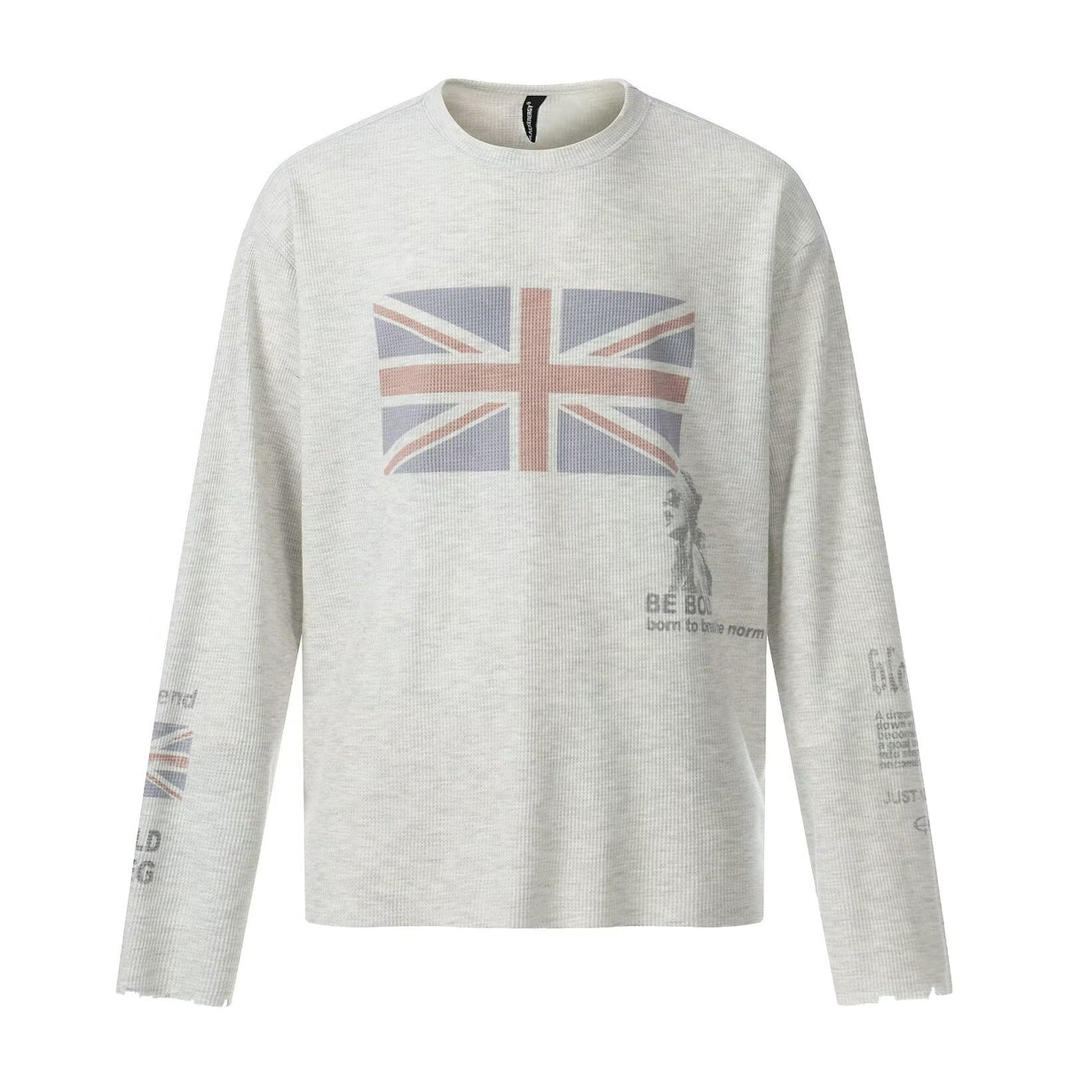 Geometric Print Long Sleeve T-Shirt