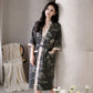 Cotton Gauze Bathrobe for Home and Spa | angled lifestyle styling shot