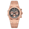 P926 Roségold Schwarz Zifferblatt Stahl
