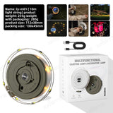 Retractable LED Camping Light With Bead String