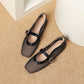 Breathable Mesh Ballet Flat Sandals with Buckle