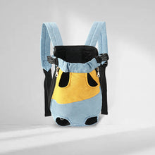 Legs Out Canvas Pet Carrier Backpack for Cats and Dogs