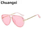 Retro Large Frame Sunglasses | front product view
