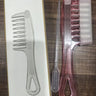 Transparent Pink Box 7-Tooth Teardrop