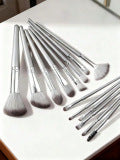 13 piece makeup brush set, brushes and beauty egg from the kit