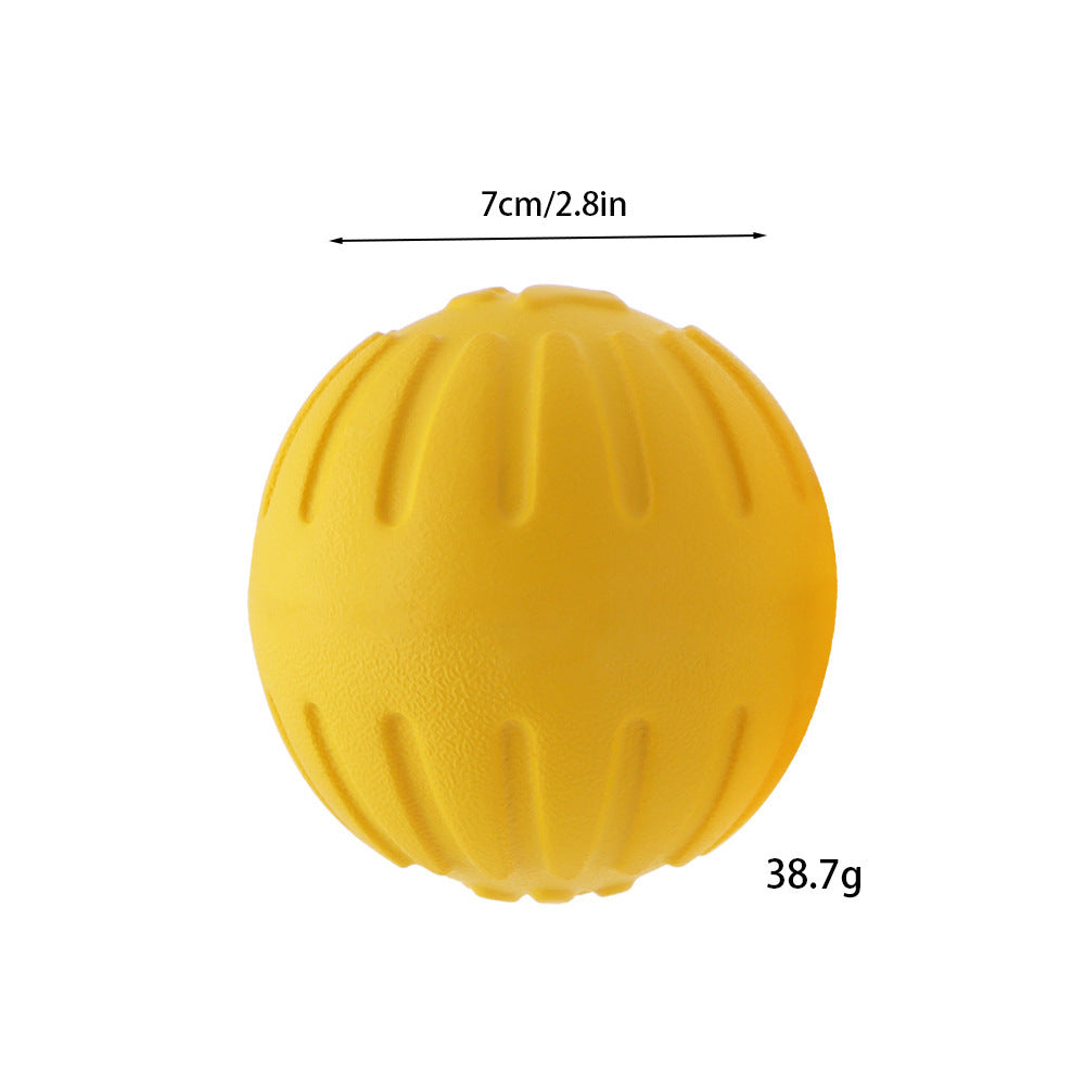 Squeaky dog toys, a plush mouse and three birds, part of the dog play set