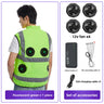 Green 4-Hole AC Vest DC Plug PowerBank