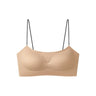 Skin color + black shoulder strap