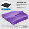 Seat Gel Pad, Purple Cover