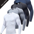 4-Pack: Black, White, Gray, Navy