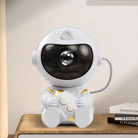 Astronaut Star Projection Night Light with Remote