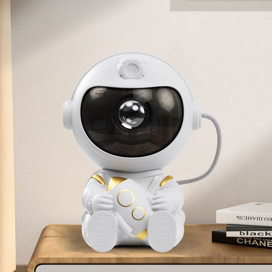 Astronaut Star Projection Night Light with Remote