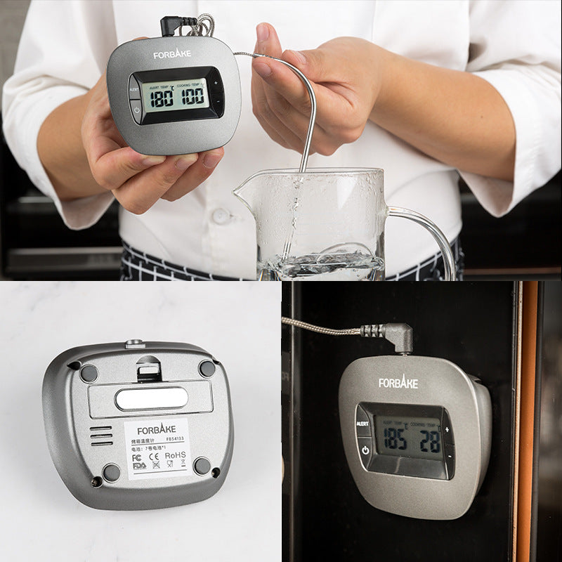 Digital Probe Food Thermometer for Cooking and Baking