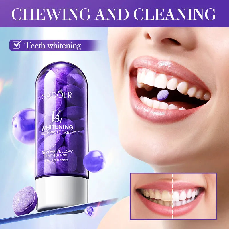 V34 Dental Cleaning Tablets