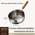 Pure titanium snow pan-18 single pan