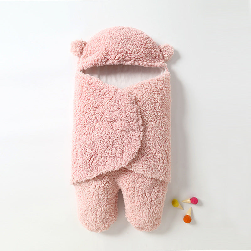 Baby Lamb Velvet Sleeping Bag for | real daily setup