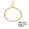 Gold figaro chain