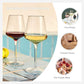 2/4/6PCS Set Unbreakable Plastic Wine Glass High Quality Goblet Transparent Tritan Plastic Wine Juice Drink Cup Party