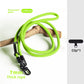 Scale reference close up of the phone lanyard cord and lobster clip