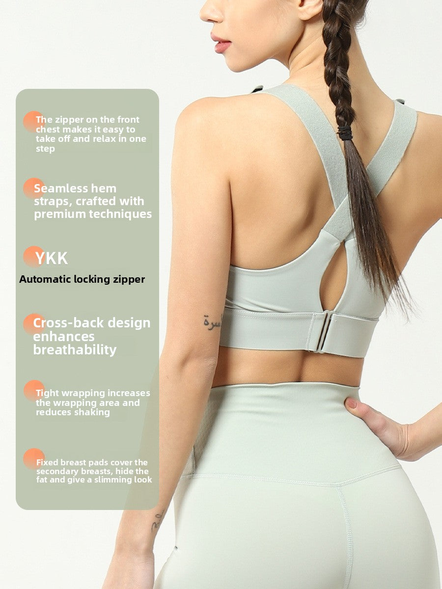 Adjustable Front Closure | in-use moment