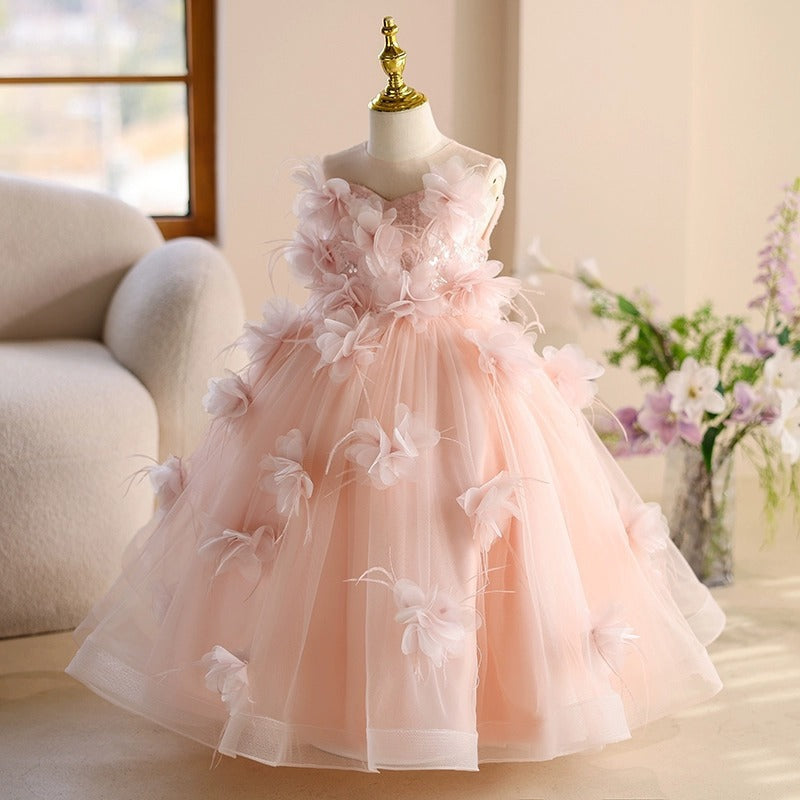 Girls Princess Performance Dress