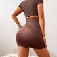 Seamless Waist Shaping Short Skirt