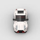 Assembled 370Z Nismo brick model displayed on a shelf