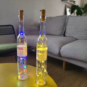 LED Wine Bottle Stopper Copper Wire Light String Decoration