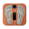 Remote controlled 3d massage foot pad