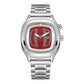 Retro Dual Display Quartz Watch | packaging and presentation view