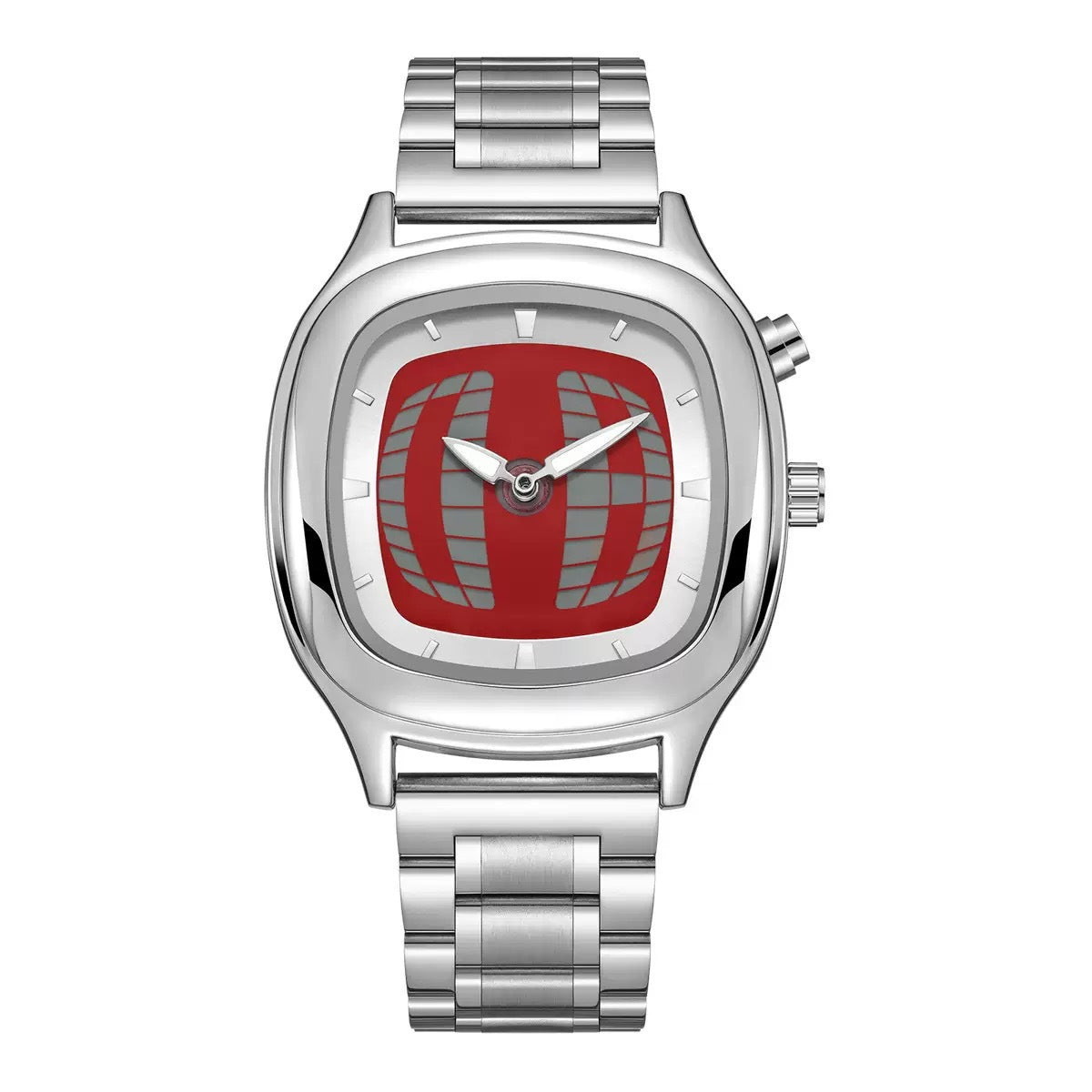 Retro Dual Display Quartz Watch | packaging and presentation view