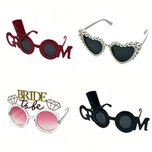 Bride and Groom Wedding Party Novelty Glasses