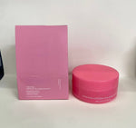Pink collagen balm skincare product, showing the product information panel for the pink balm