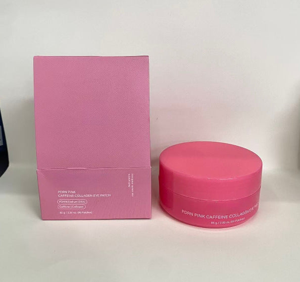 Pink collagen balm skincare product, showing the product information panel for the pink balm