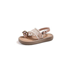 Girls Pearl Sandals Summer Casual Beach Shoes