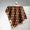 Contrast color love brown