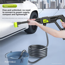 Cordless High Pressure Car Wash Gun with Six in One Nozzle