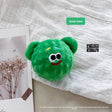Green Bear Squeak Ball