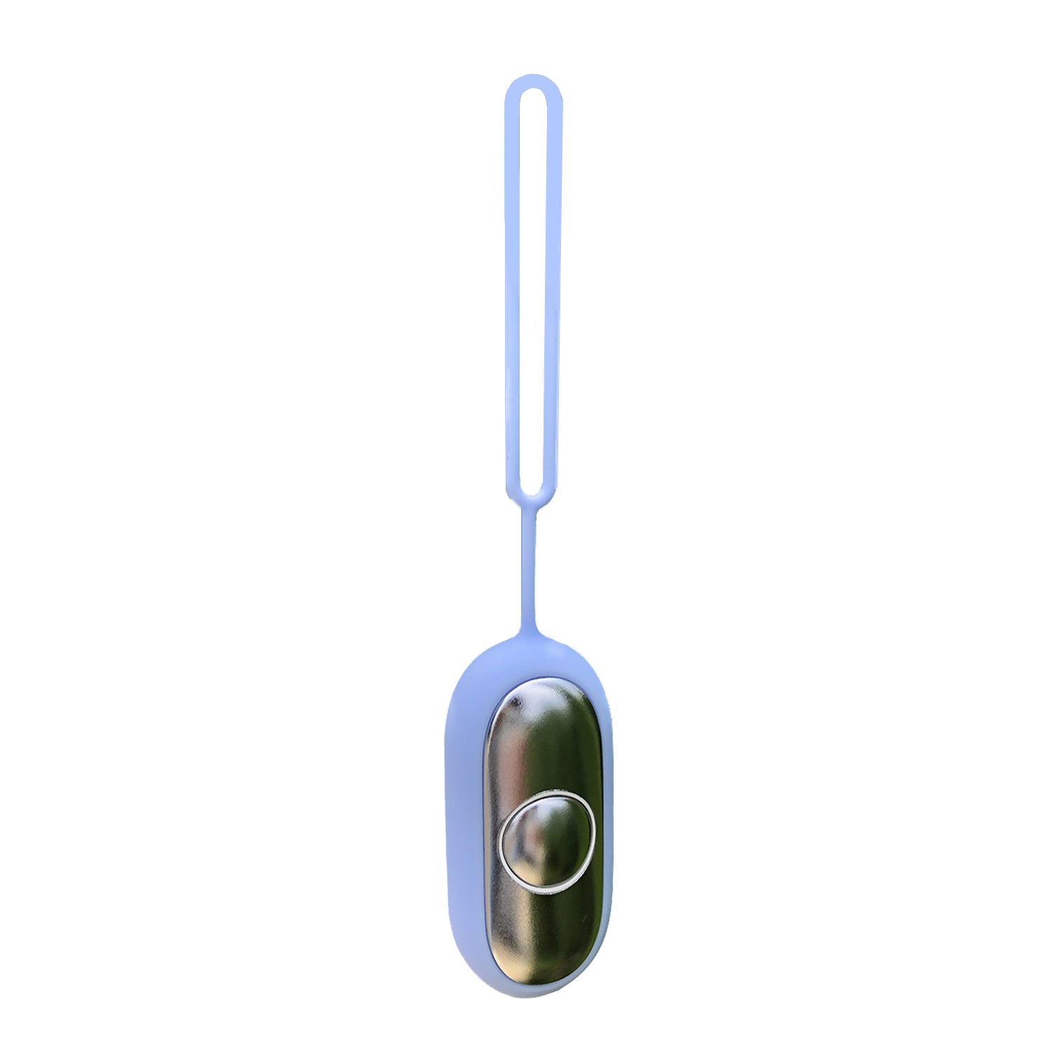 USB rechargeable handheld relaxation device sized to sit in the palm of one hand