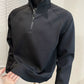 Mens Half Zip Pullover Sweatshirt