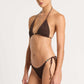 Lace Bikini Set with Tie | side angle accent detail