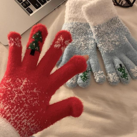 Women's Fleece Lined Touchscreen Gloves